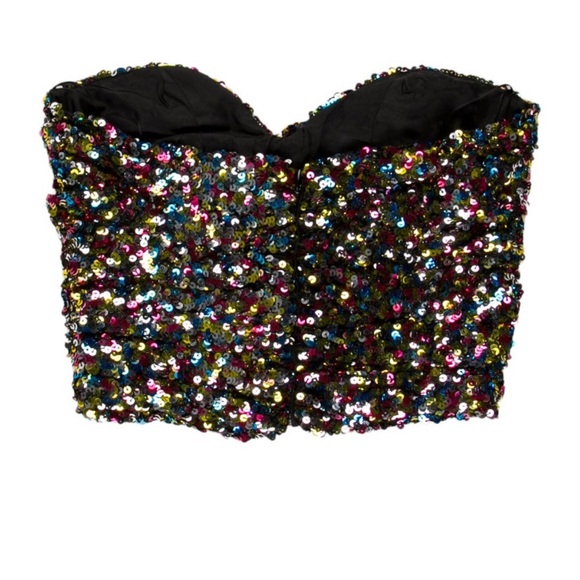 Attics strapless crop top - Picture 2 of 2